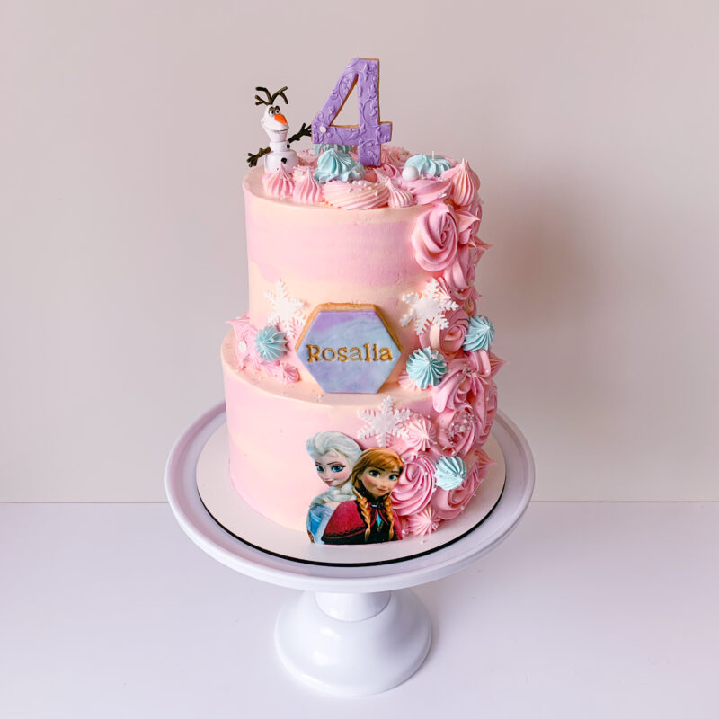 Anna & Elsa Frozentaart