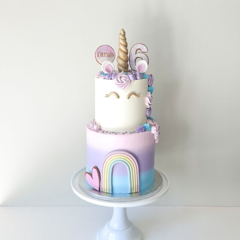 Stapeltaart Unicorn Gestapeld 25 Personen