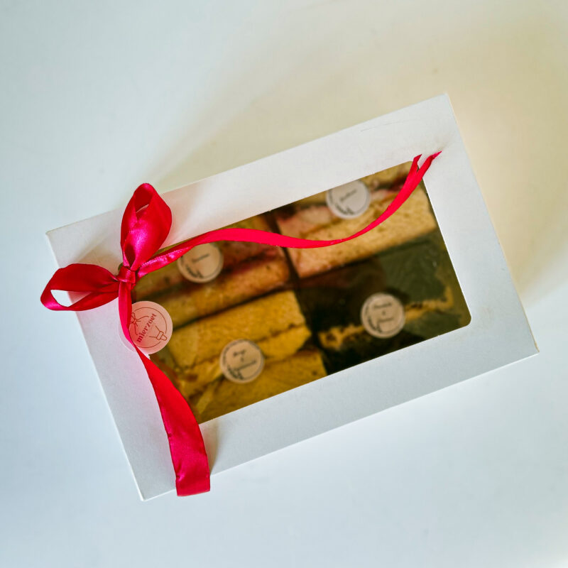 ~Proefbox voor bruidstaart~